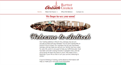 Desktop Screenshot of antiochbaptist-mtairyga.net